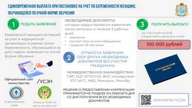Как получить выплату беременной женщине