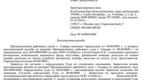 Как правильно подать кассационную жалобу в Мери Кей