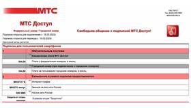 Как узнать, что входит в тариф МТС в Мери Кей