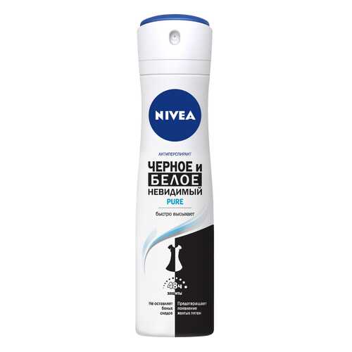 Антиперспирант Nivea Пьюр Невидимая защита для черного и белого 150 мл в Мери Кей