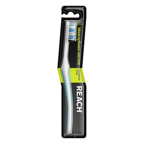 Зубная щетка Reach Interdental для детей от 7 лет средней жесткости в Мери Кей
