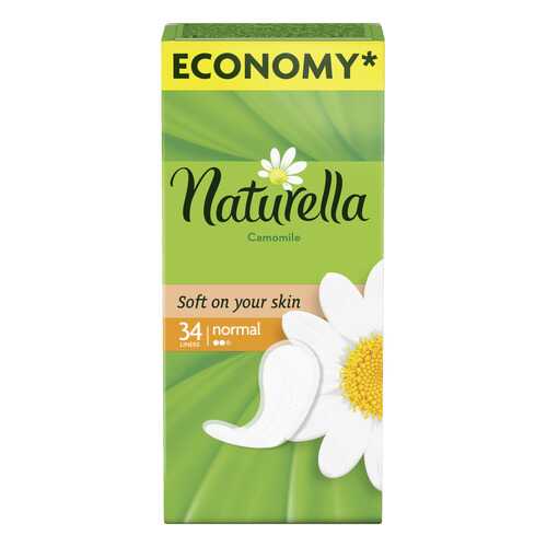 Женские гигиенические прокладки NATURELLA на каждый день Camomile Normal Duo 34шт в Мери Кей