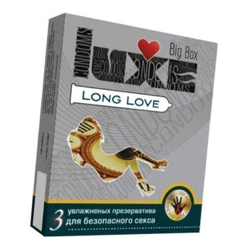 Презервативы Luxe Long Love с пролонгирующим эффектом 3 шт. в Мери Кей