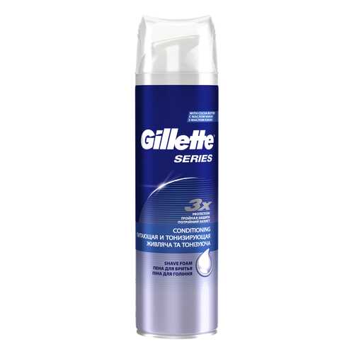 Пена для бритья Gillette Series Питающая и тонизирующая 250 мл в Мери Кей