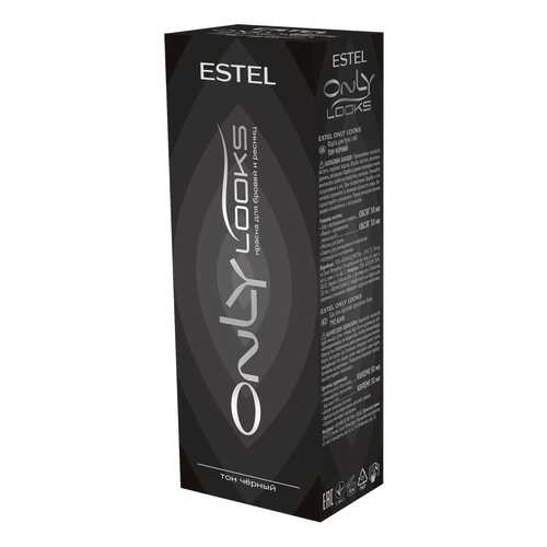 Краска для бровей Estel Professional Only looks Черный в Мери Кей