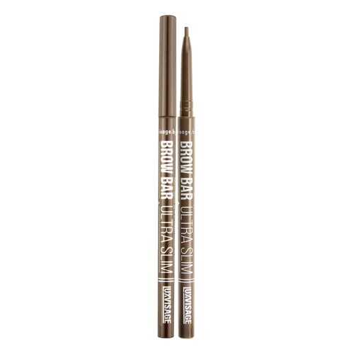 Ультратонкий механический карандаш для бровей luxvisage brow bar ultra slim тон 301 taupe в Мери Кей