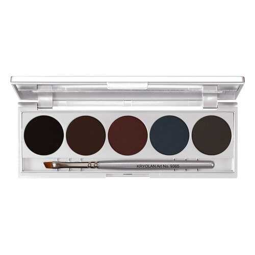 Подводка в палитре 5 цв./Cake Eye liner Set 5 colors 7,5 гр. (Цв: 1)/Kryolan/5329-1 в Мери Кей