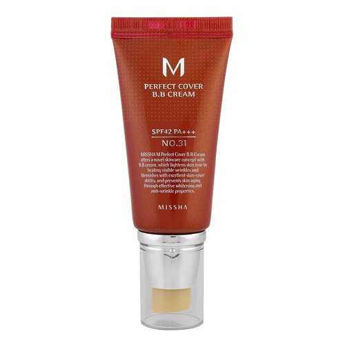 BB средство Missha M Perfect Cover BB Cream 31 Golden Beige 50 мл в Мери Кей