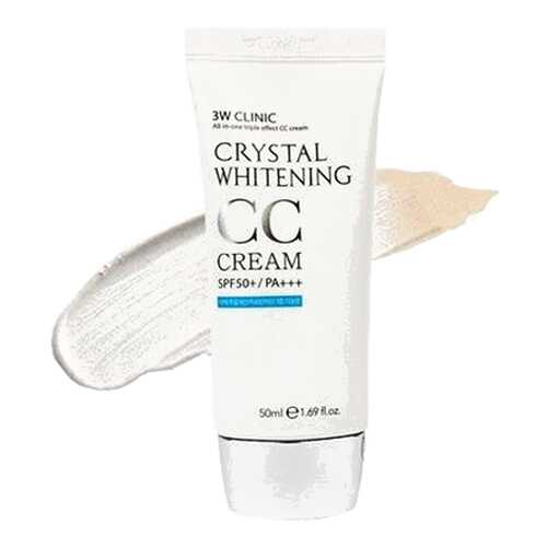 СС средство 3W Clinic Crystal Whitening Glitter Beige 50 мл в Мери Кей