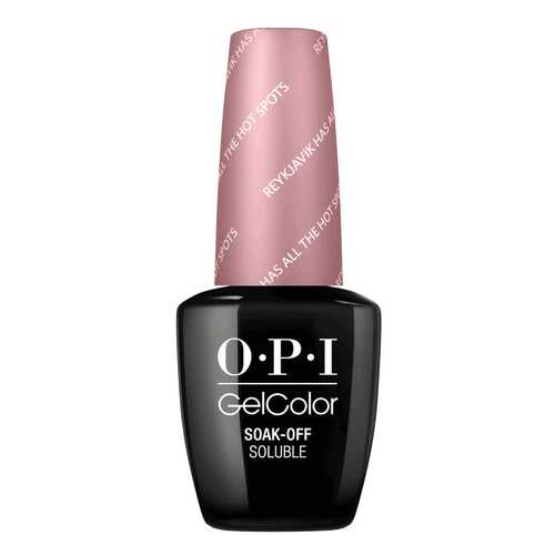 Лак для ногтей OPI Iceland GelColor Reykjavik Has All the Hot Spots 15 мл в Мери Кей