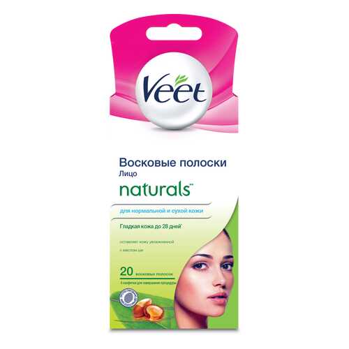 Полоски для депиляции Veet Naturals 20 шт в Мери Кей