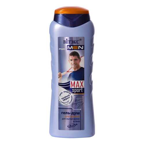 Гель для душа Витэкс For Men Max Sport 400 мл в Мери Кей