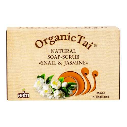 Косметическое мыло OrganicTai Натуральное Экстракт улитки и жасмин 100 г в Мери Кей