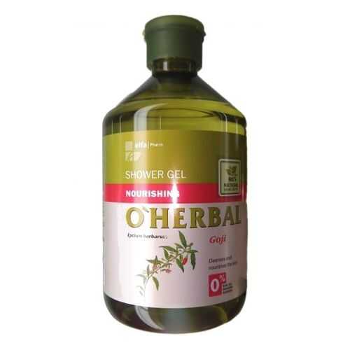 Питательный гель для душа OHerbal с экстрактом годжи, 500 мл в Мери Кей