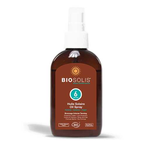 Масло солнцезащитное Urtekram BIOSOLIS SPF 6 для лица и тела 125 мл в Мери Кей