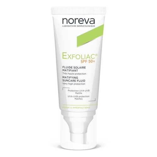 Солнцезащитное средство Noreva Exfoliac Matifying suncare fluid 40 мл в Мери Кей
