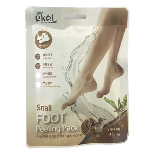 Пилинг-носочки с улиточным муцином Ekel Snail Foot Peeling Pack 40 гр в Мери Кей