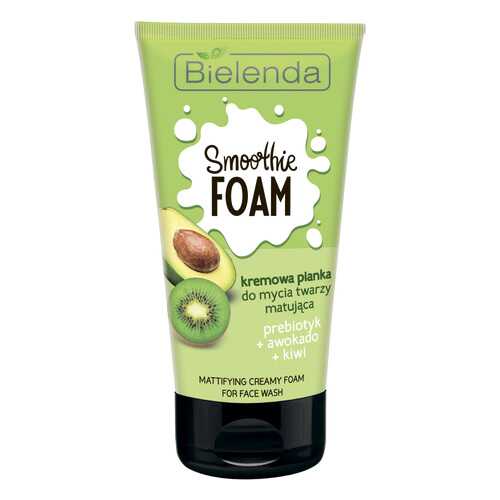 Пенка для умывания Bielenda SMOOTHIE CREAM/CARE Пребиотик + Авокадо + Киви 195682 135 г в Мери Кей