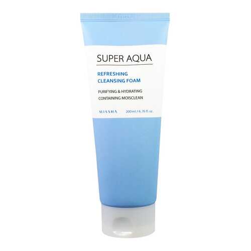 Средство для умывания MISSHA Super Aqua Refreshing Cleansing Foam 200 мл в Мери Кей