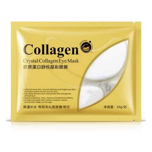 Гидрогелевые патчи для глаз BioAqua с коллагеном Crystal Collagen Eye Mask, 2 патча в Мери Кей