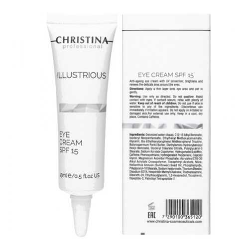 Крем для кожи вокруг глаз Christina Illustrious Eye Cream SPF15 15 мл в Мери Кей