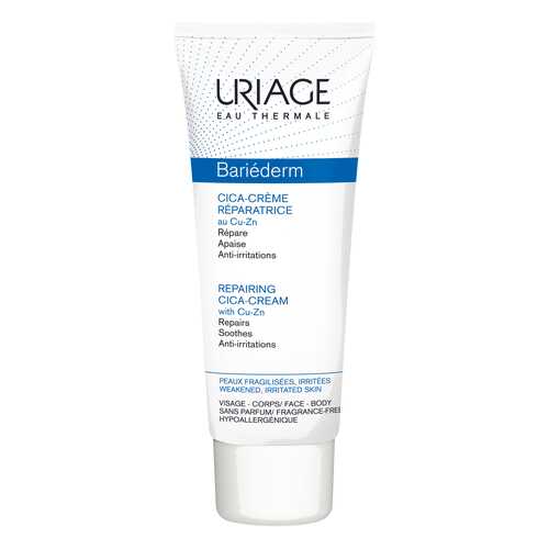 Крем для лица Uriage Bariederm Cica-Creme Reparatrice au Cu-Zn 100 мл в Мери Кей