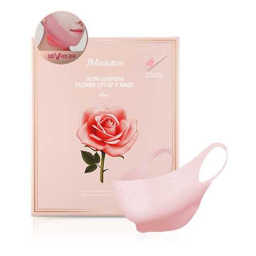 Лифтинг-маска для лица Jm Solution Glow Luminous Flower Lift-Up V Mask Rose в Мери Кей