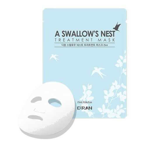 Маска DRAN New A Swallows Nest Treatment Mask с экстрактом ласточкиных гнезд, 1 шт в Мери Кей
