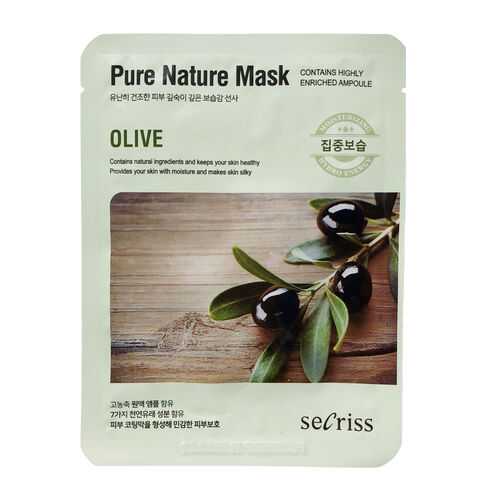 Маска для лица Anskin Secriss Pure Nature Mask Pack Olive 25 мл в Мери Кей