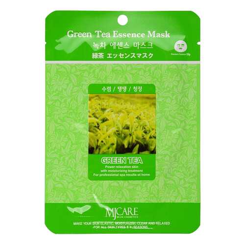 Маска для лица Mijin Green Tea Essence Mask 23 г в Мери Кей