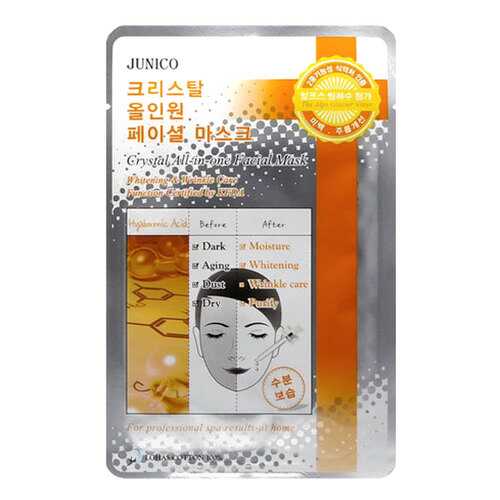 Маска для лица Mijin Junico Crystal All-in-one Facial Hyaluronic 25 г в Мери Кей