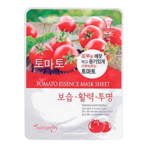 Маска для лица Natureby Tomato Essence Mask Sheet 23 мл в Мери Кей