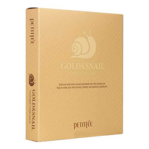 Маска для лица Petitfee Gold & Snail Hydrogel 30 гр в Мери Кей