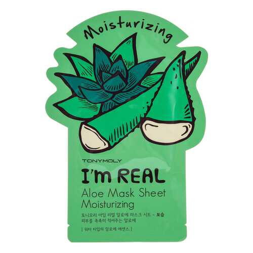 Маска для лица Tony Moly Im Real Aloe Mask Sheet 21 мл в Мери Кей