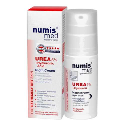 Ночной Крем Numis med с 5 % мочевиной и гиалуроновой кислотой, 50 мл в Мери Кей