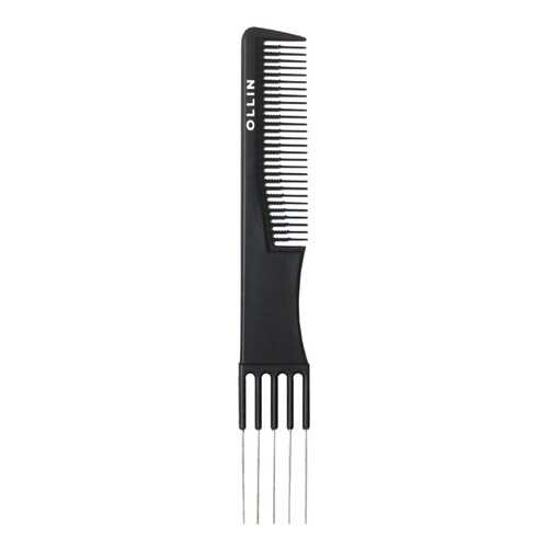 Расческа Ollin Professional Карбоновая с металлической вилкой 19,2см в Мери Кей
