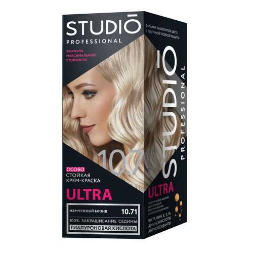 Комплект ULTRA для окрашивания волос STUDIO PROFESSIONAL 10.71 жемчужный блонд 2*50+15 мл в Мери Кей