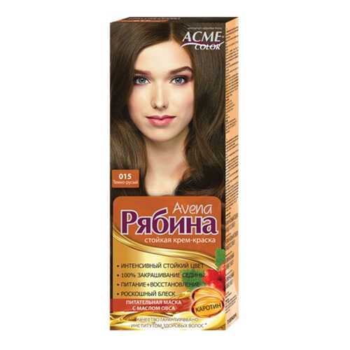 Краска для волос Acme Color Рябина Avena 015 Темно-русый 135 мл в Мери Кей
