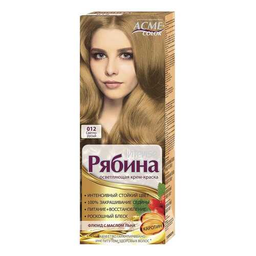 Краска для волос Acme Color Рябина Intense 012 Светло-русый 135 мл в Мери Кей