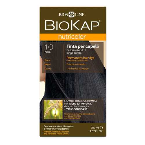 Краска для волос BIOKAP «Черный» тон 1.0, 140 мл в Мери Кей