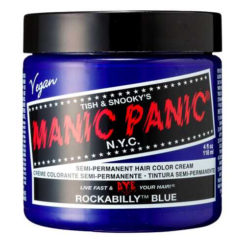 Краска для волос Manic Panic Classic Creme Rockabilly Blue 118 г в Мери Кей