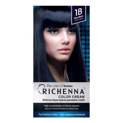 Краска для волос RICHENNA Color Cream 1B Blue Black в Мери Кей