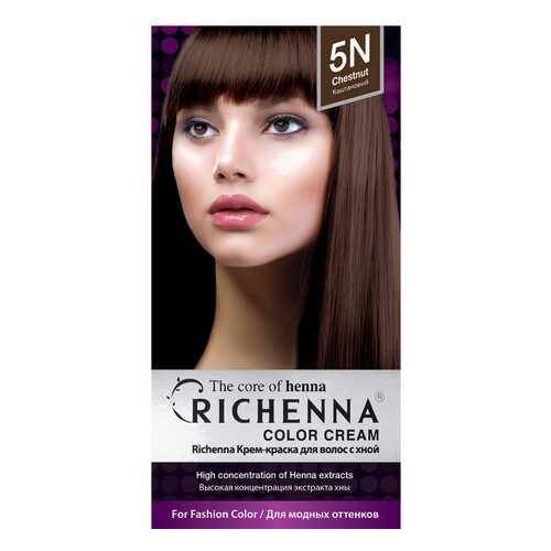 Краска для волос RICHENNA Color Cream 5N Chestnut в Мери Кей