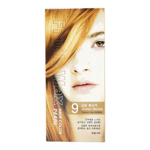 Краска для волос Welcos Fruits Wax Pearl Hair Color 09 Golden Blonde 60 мл в Мери Кей