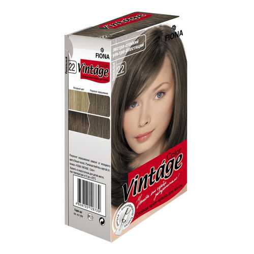 Крем краска FIONA Vintage Color тон 22 пепельный в Мери Кей