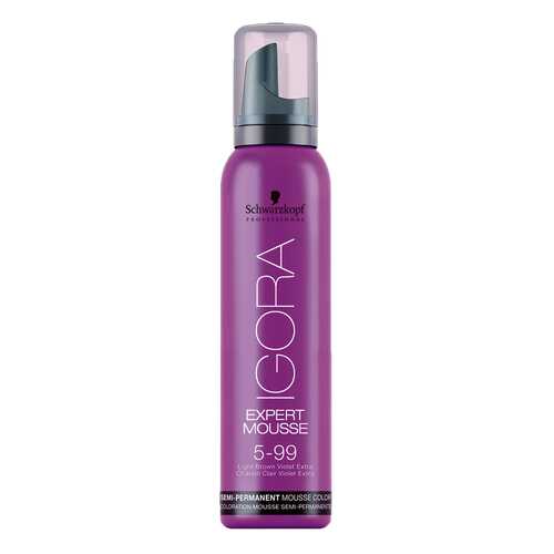 Оттеночный мусс Schwarzkopf 5-99 Светлый коричневый фиолетовый экстра, 100 мл в Мери Кей