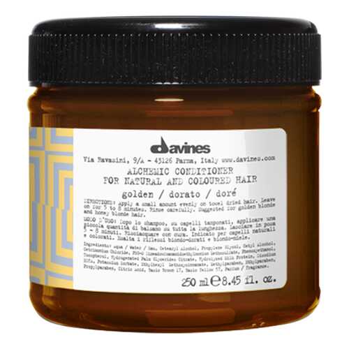 Кондиционер для волос Davines Alchemic Conditioner Golden 250 мл в Мери Кей