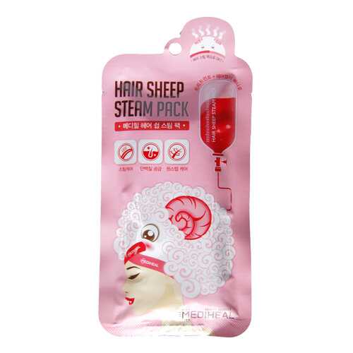 Маска-пакет для волос с паровым эффектом MEDIHEAL Hair Sheep Steam Pack в Мери Кей