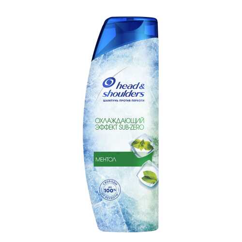 Шампунь HEAD & SHOULDERS против перхоти Ментол Охлаждающий эффект SUB-ZERO 400мл в Мери Кей