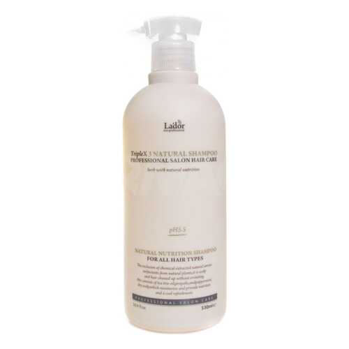 Шампунь Lador Triplex Natural Shampoo 530 мл в Мери Кей